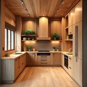 Tủ bếp Melamine là gì? Bảng báo giá tủ bếp Melamine gỗ An Cường?